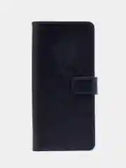 Темно-синий чехол книжка для Samsung Galaxy A23, кожаный PU