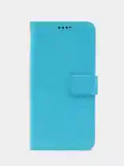 Голубой кожаный PU чехол-книжка для Samsung Galaxy A33 5G
