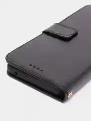 Черный кожаный PU чехол-книжка для Samsung Galaxy A33 5G