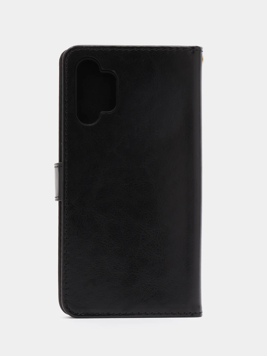 Черный чехол книжка для Samsung Galaxy A13 4G, кожаный, PU