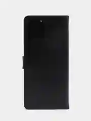 Черный чехол-книжка для Samsung Galaxy A03, кожаный PU