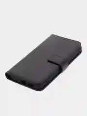 Черный кожаный PU чехол-книжка Xiaomi Redmi Note 11 / Redmi Note 11S