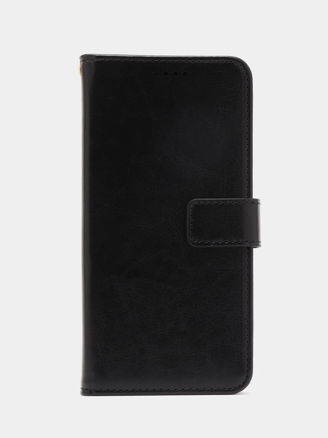 Черный кожаный PU чехол-книжка Xiaomi Redmi Note 11 / Redmi Note 11S