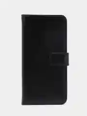 Черный кожаный PU чехол-книжка Xiaomi Redmi Note 11 / Redmi Note 11S