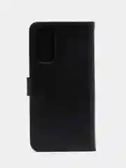 Черный кожаный PU чехол-книжка Xiaomi Redmi Note 11 / Redmi Note 11S