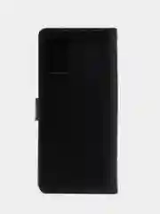 Черный чехол-книжка для Samsung Galaxy A03s, кожаный PU