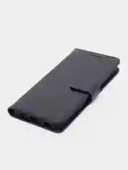 Темно-синий чехол-книжка для Samsung Galaxy A03, кожаный PU