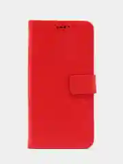 Красный кожаный PU чехол-книжка для Samsung Galaxy A33 5G