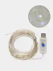 Гирлянда "Роса", USB, на батарейках
