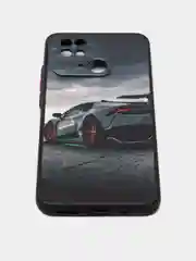 Хром чехол с рисунком на Xiaomi Redmi 10C ( Сяоми Редми 10Ц)