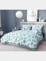 Морской комплект постельное белье, сатин, 100% хлопок