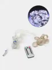 Гирлянда штора-занавес с пультом, 3 х 2м, 3 х 3м от USB300 LED регулировка яркости 8 режимов
