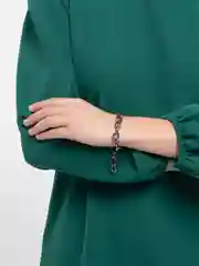 Конфетный женский браслет-цепь