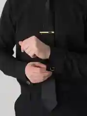 Мужской набор: запонки и зажим