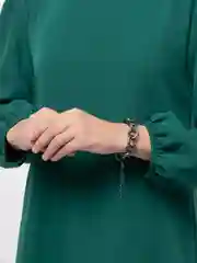 Карамельный женский браслет-цепь