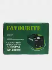 Сварочный полуавтомат инверторный без газа WM-201 MIG, максимальный ток 200 А, 1 кг