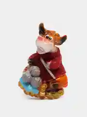Розовый магниты на холодильник тигр новогодний