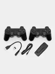 Черный игровая приставка Game Stick Lite 64/32 Gb для ТВ, 2.4G 4k Ultra HD, 2 геймпада, 10000 игр
