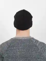 Черный шапка мужская, флисовая