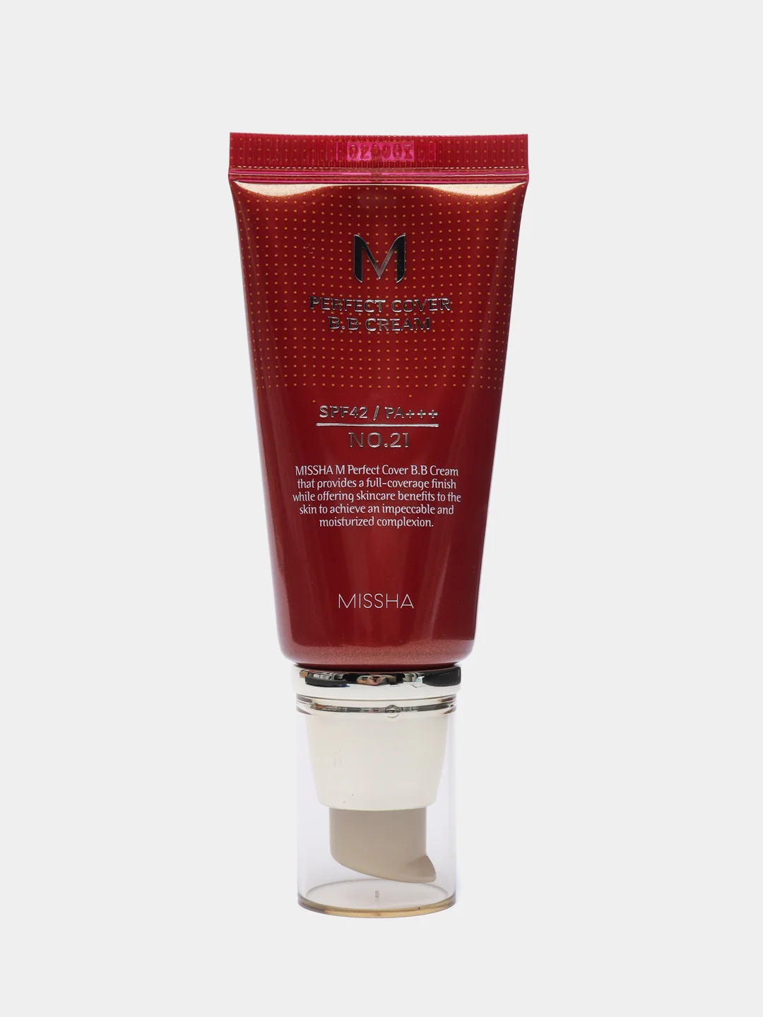 Светло-бежевый тональный крем Perfect Cover BB Cream SPF42/PA+++ от Missha, 50 мл