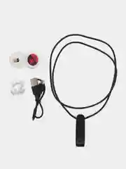 Черный микронаушник "Капсула", Bluetooth, с микрофоном, 5 мм