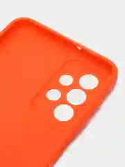 Оранжевый чехол для Samsung Galaxy A23 (Самсунг Галакси А23), прозрачный