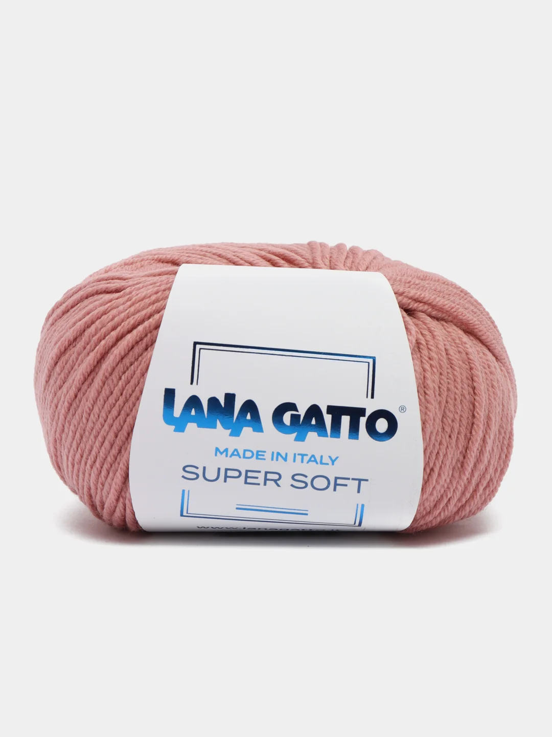 Пудровый пряжа Lana Gatto Super Soft