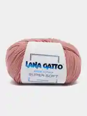 Пудровый пряжа Lana Gatto Super Soft