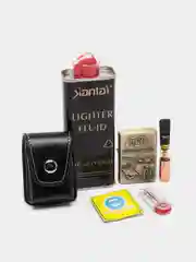 Набор зажигалка с бензином