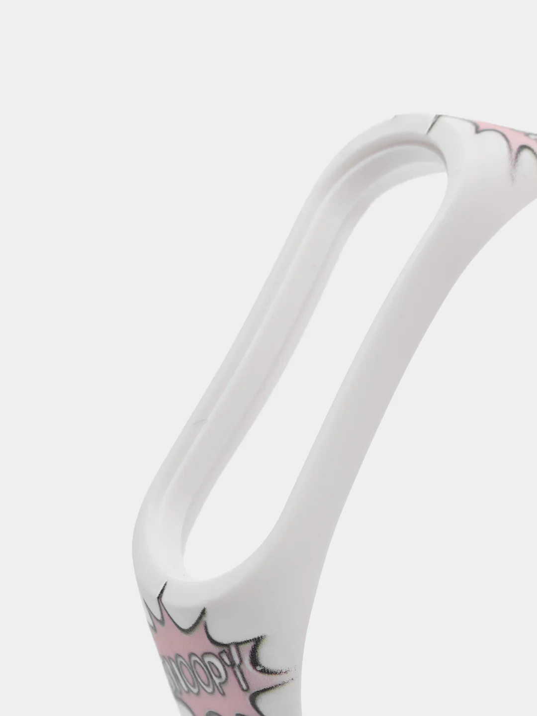Аметистовый силиконовый ремешок с принтом для Xiaomi Mi Band 7 / 3 / 4 / 5 / 6