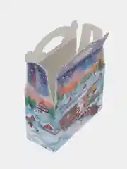 Аметистовый коробка складная, для конфет, новогодняя, подарочная