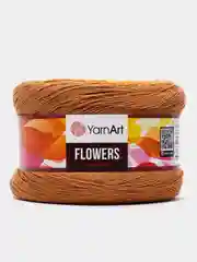 Горчичный пряжа YarnArt flowers