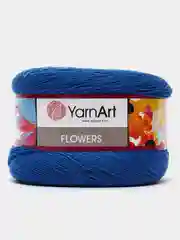 Синий пряжа YarnArt flowers
