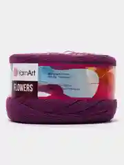 Пурпурный пряжа YarnArt flowers