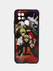 Оранжевый чехол с рисунком на Xiaomi Redmi 10C ( Сяоми Редми 10Ц)