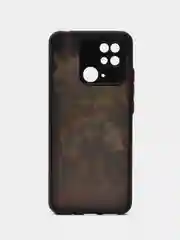 Оранжевый чехол с рисунком на Xiaomi Redmi 10C ( Сяоми Редми 10Ц)