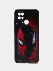 Алый чехол с рисунком на Xiaomi Redmi 10C ( Сяоми Редми 10Ц)