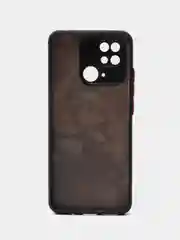 Бежевый меланж чехол с рисунком на Xiaomi Redmi 10C ( Сяоми Редми 10Ц)