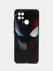 Черный чехол с рисунком на Xiaomi Redmi 10C ( Сяоми Редми 10Ц)