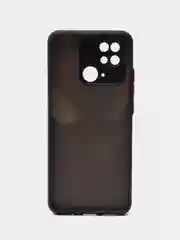 Черный чехол с рисунком на Xiaomi Redmi 10C ( Сяоми Редми 10Ц)
