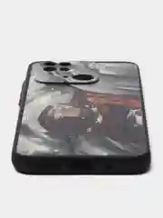 Бордовый чехол с рисунком на Xiaomi Redmi 10C ( Сяоми Редми 10Ц)