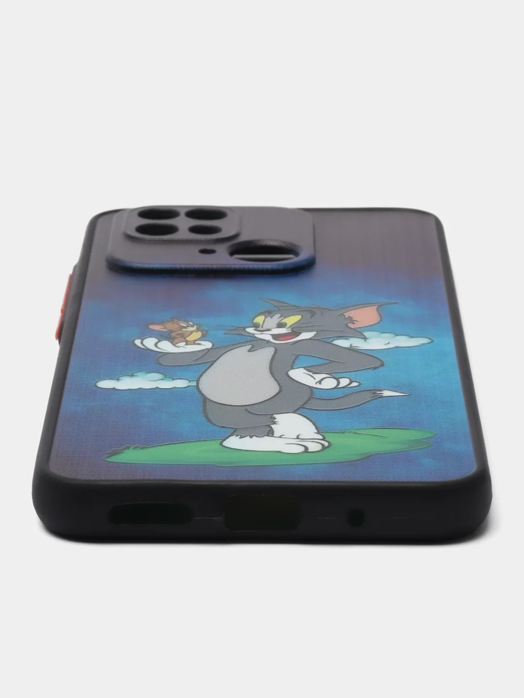 Синий чехол с рисунком на Xiaomi Redmi 10C ( Сяоми Редми 10Ц)