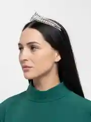 Серебряный диадема, тиара женская