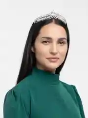 Серебряный диадема, тиара женская