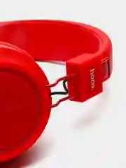 Красный наушники Bluetooth беспроводные Hoco W25