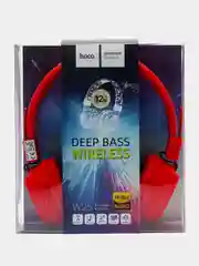 Красный наушники Bluetooth беспроводные Hoco W25