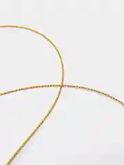 Золотой нить для новогодних елочных игрушек, толщина 1 мм