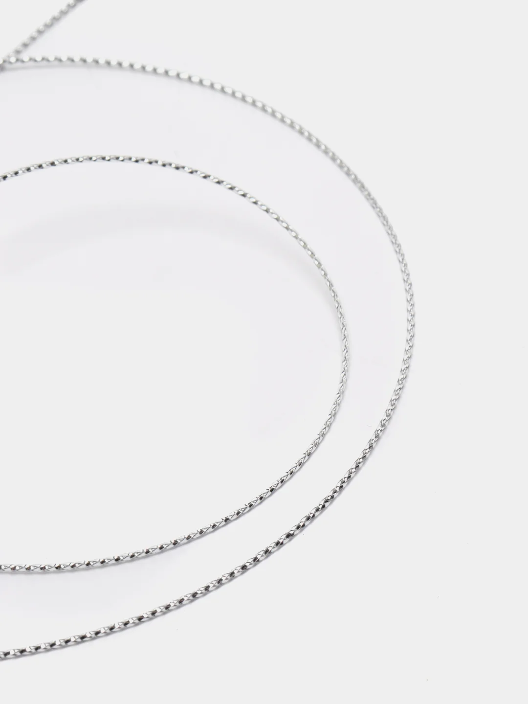 Серебряный нить для новогодних елочных игрушек, толщина 1 мм