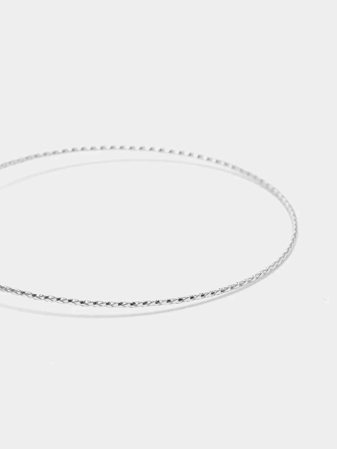 Серебряный нить для новогодних елочных игрушек, толщина 1 мм