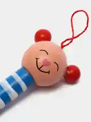 Синий свисток деревянный